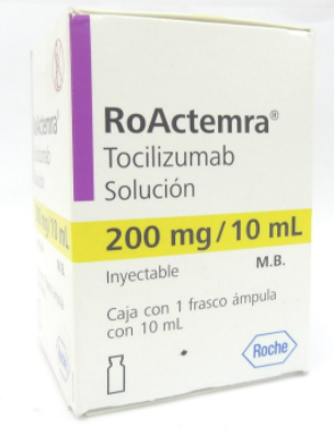 ROACTEMRA (TOCILIZUMAB) FCO AMP 200MG/100ML C1