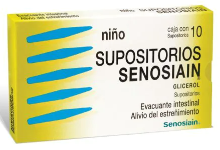 SENOSIAIN NIÑO (GLICEROL) SUPOSITORIO 380MG C10