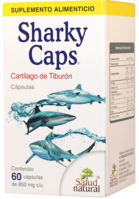 SHARKY CAPS (CARTILAGO DE TIBURON) CAP 850MG C60