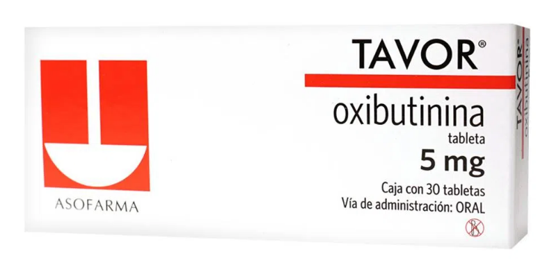 TAVOR (OXIBUTININA) TAB 5MG C30