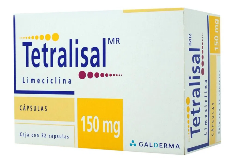 TETRALISAL (LIMECICLINA) CAP 150MG C32