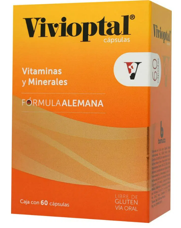 VIVIOPTAL (VITAMINAS Y MINERALES) CAP C60