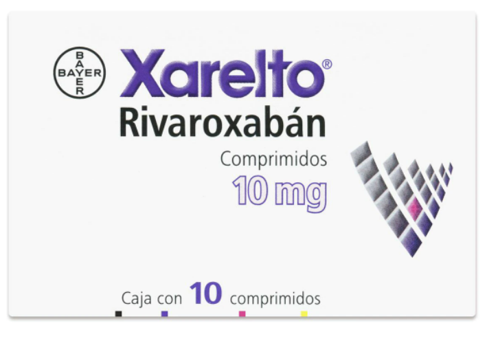 XARELTO (RIVAROXABAN) COMP 10MG C10