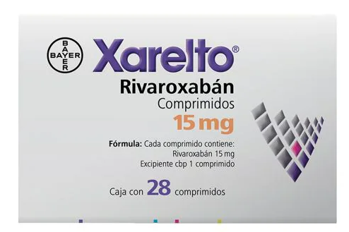 XARELTO (RIVAROXABAN) COMP 15MG C28
