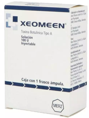 XEOMEEN (TOXINA BOTULINICA) FCO AMP 100UI C1