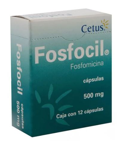 FOSFOCIL (FOSFOMICINA) CAP 500MG C12
