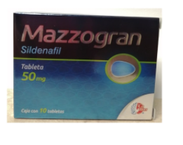 MAZZOGRAN (SILDENAFIL) TAB 50MG C10