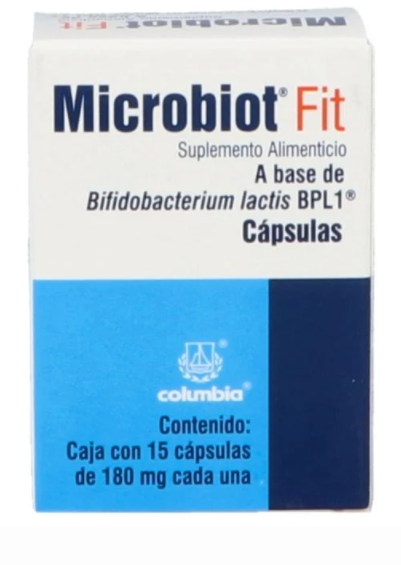 MICROBIOT FIT (BIFIDOBATERIUM LACTIS BPL1) CAP 180MG C15