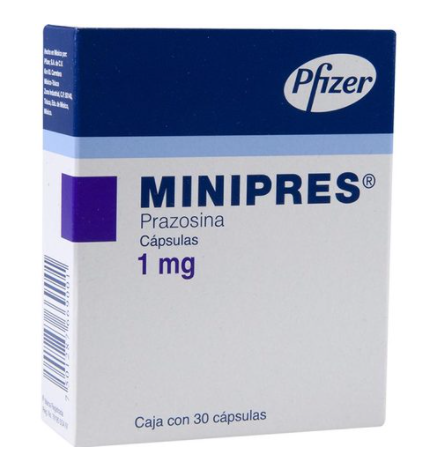 MINIPRES (PRAZOSINA) CAP 1MG C30