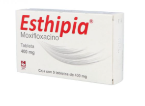 ESTHIPIA (MOXIFLOXACINO) TAB 400MG C5