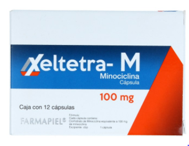 XELTETRA (MINOCICLINA) CAP 100MG C12