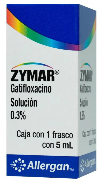 ZYMAR (GATIFLOXACINO)SOL GOTAS 0.3% 5ML
