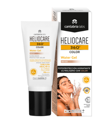CANTABRIA HELIOCARE 360°WATER GEL COLOR BEIGE FPS50+50ML