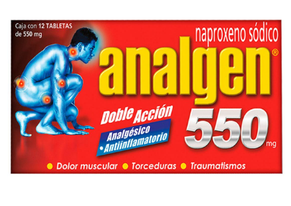ANALGEN (NAPROXENO SODICO) TAB 550MG C12