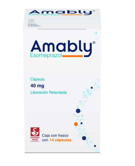 AMABLY (ESOMEPRAZOL) CAP 40MG C14