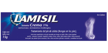 LAMISIL (TERBINAFINA) CREMA 1% 15G