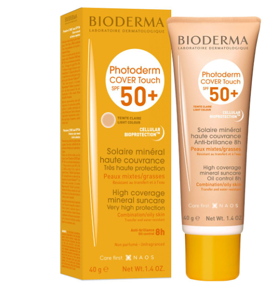 BIODERMA PHOTODERM COVER TOUCH FPS50 CLARO 40G