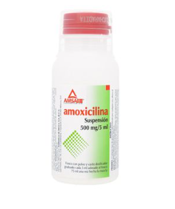 AMOXICILINA SUSP 500MG/5ML 75ML AMSA