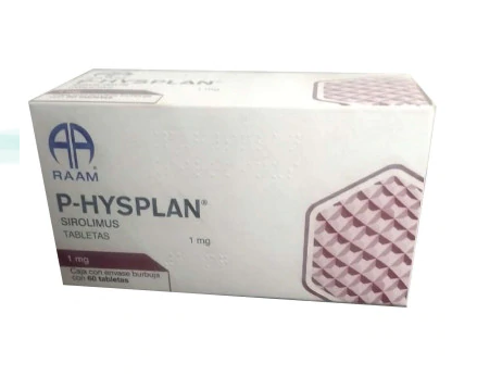 P-HYSPLAN (SIROLIMUS) TAB 1MG C60 RAAM