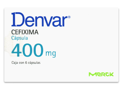 DENVAR (CEFIXIMA) CAP 400MG C6