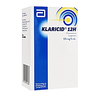 KLARICID 12H (CLARITROMICINA) SOL 125MG/5ML 60ML