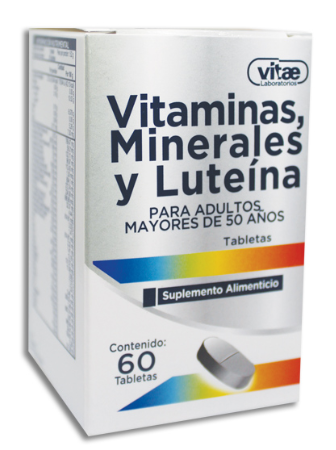 VITAMINAS/MINERALES Y LUTEINA TAB C60 VITAE
