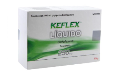 KEFLEX LIQUIDO (CEFALEXINA) SUSP 250MG/5ML 100ML