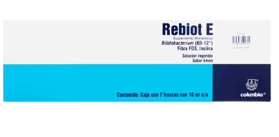 REBIOT E (BIFIDOBACTERIUM BB-12/FIBRA FOS/INULINA) AMP ORAL 10ML C7