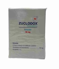 ZUCLODOX (DOXORUBICINA) SOL AMP 50MG C1