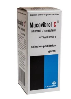 MUCOVIBROL C (AMBROXOL/CLENBUTEROL) GOTAS PED 20ML