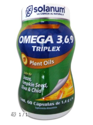 OMEGA 3/6/9 TRIPLEX LINAZA Y CHIA CAP C60