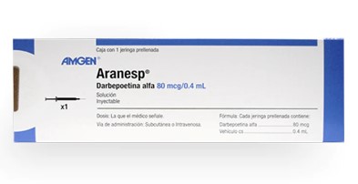 ARANESP (DARBEPOETINA ALFA) AMP 80MG/4ML JERINGA C1
