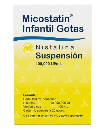 MICOSTATIN INF (NISTATINA) SUSP 100000UI/ML 60ML