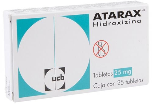 ATARAX (HIDROXIZINA) 25MG TAB C25