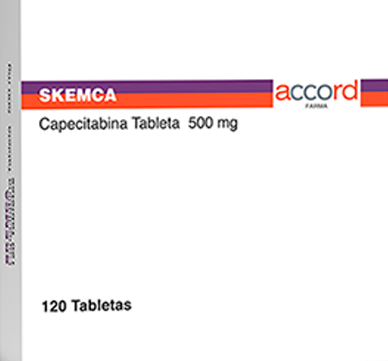 SKEMCA (CAPECITABINA) TAB 500MG C120 ACCORD