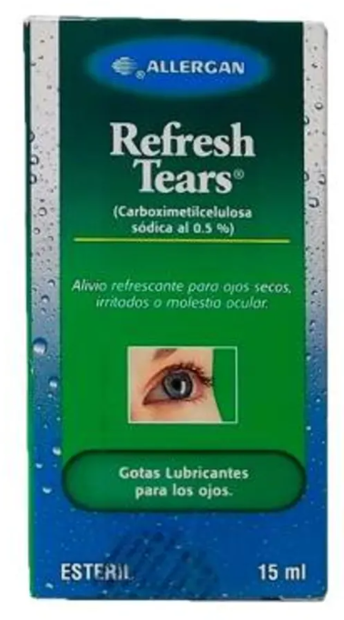 REFRESH TEARS (CARBOXIMETILCELULOSA) O.5% GTS 15ML