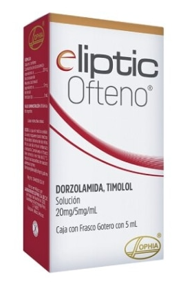 ELIPTIC OFTENO (DORZOLAMIDA/TIMOLOL) GTS 5ML