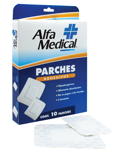 ALFA MEDICAL PARCHES ADHESIVOS C10