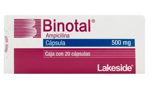 BINOTAL (AMPICILINA) CAP 500MG C20
