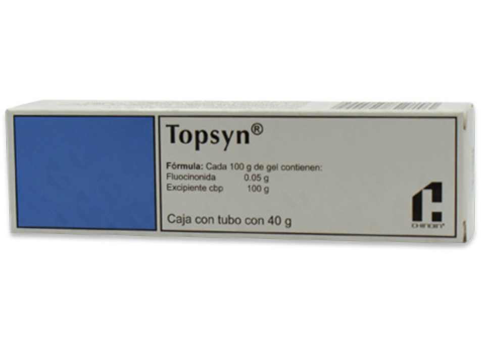 TOPSYN-Y (FLUOCINOLONA/CLIOQUINOL) CREMA 0.05%/3% 40G