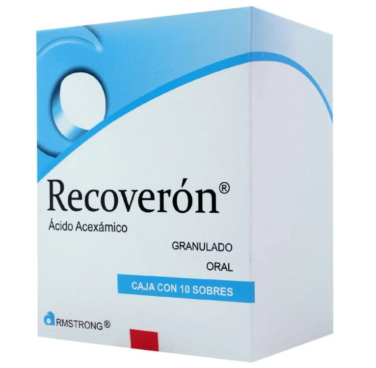 RECOVERON (ACIDO ACEXAMICO) GRANULADO ORAL C10 SOBRES