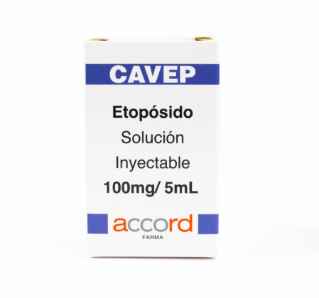 CAVEP (ETOPOSIDO) SOL AMP 100MG/5ML C1 ACCORD
