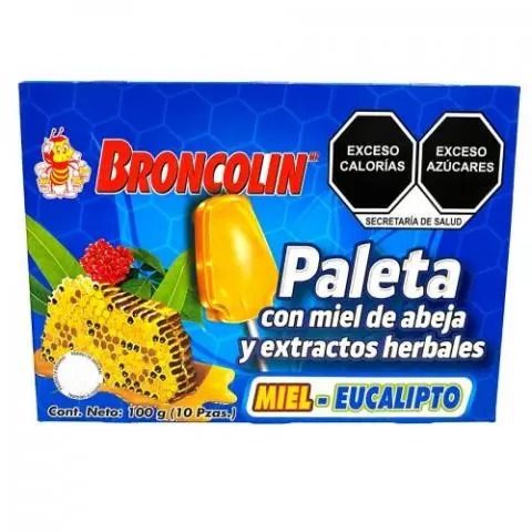 BRONCOLIN PALETA MIEL-EUCALIPTO C10