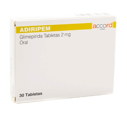 ADIRIPEM (GLIMEPIRIDA) TAB 2MG C30