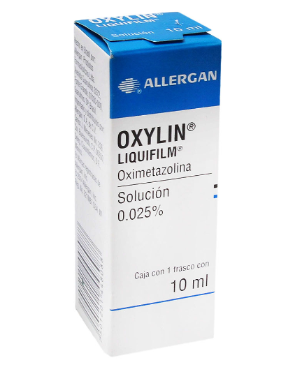 OXYLIN LIQUIFILM (OXIMETAZOLINA) SOL OFT 0.025% 10ML