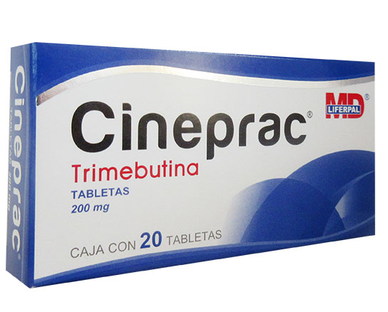 CINEPRAC (TRIMEBUTINA) TAB 200MG C20