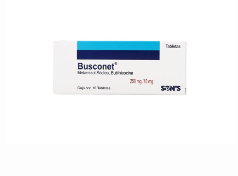 BUSCONET (METAMIZOL SODICO/BUTILHIOSCINA) TAB 250MG/10MG C10