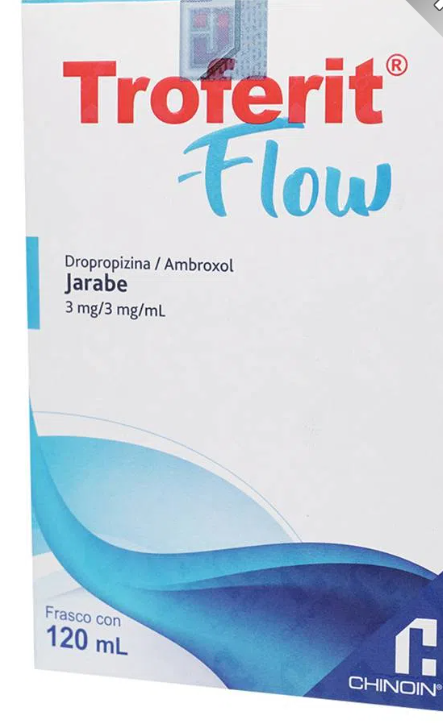 TROFERIT FLOW (DROPROPIZINA/AMBROXOL) JBE 120ML