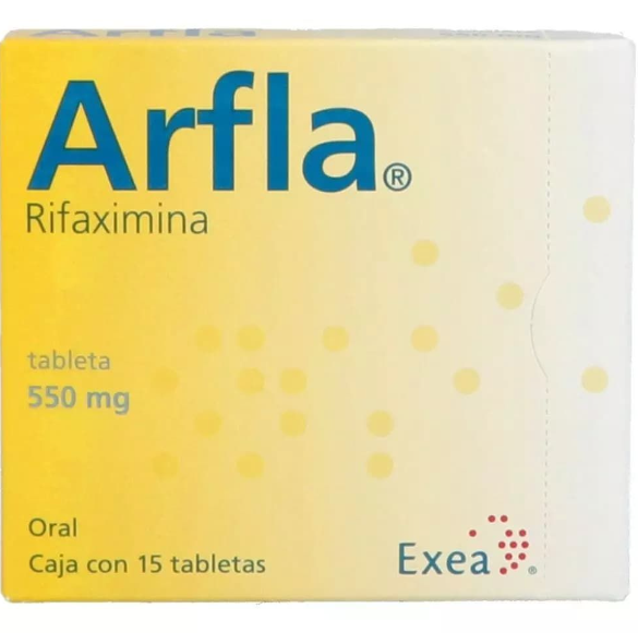 ARFLA (RIFAXIMINA) TAB 550MG C15
