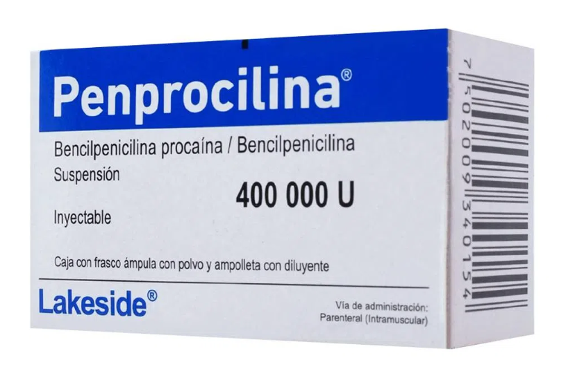 PENPROCICLINA (BENCILPENICILINA PROCAINA/BENCILPENICILINA) AMP 400 000U C1